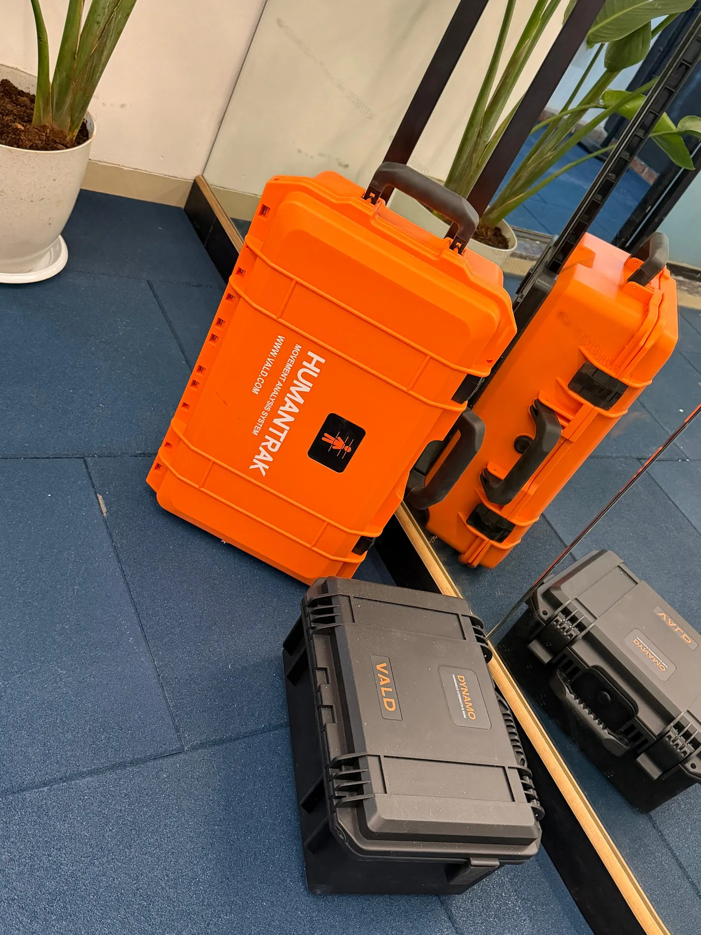 HumanTrak motion-capture system cases by VALD at All Things Physio